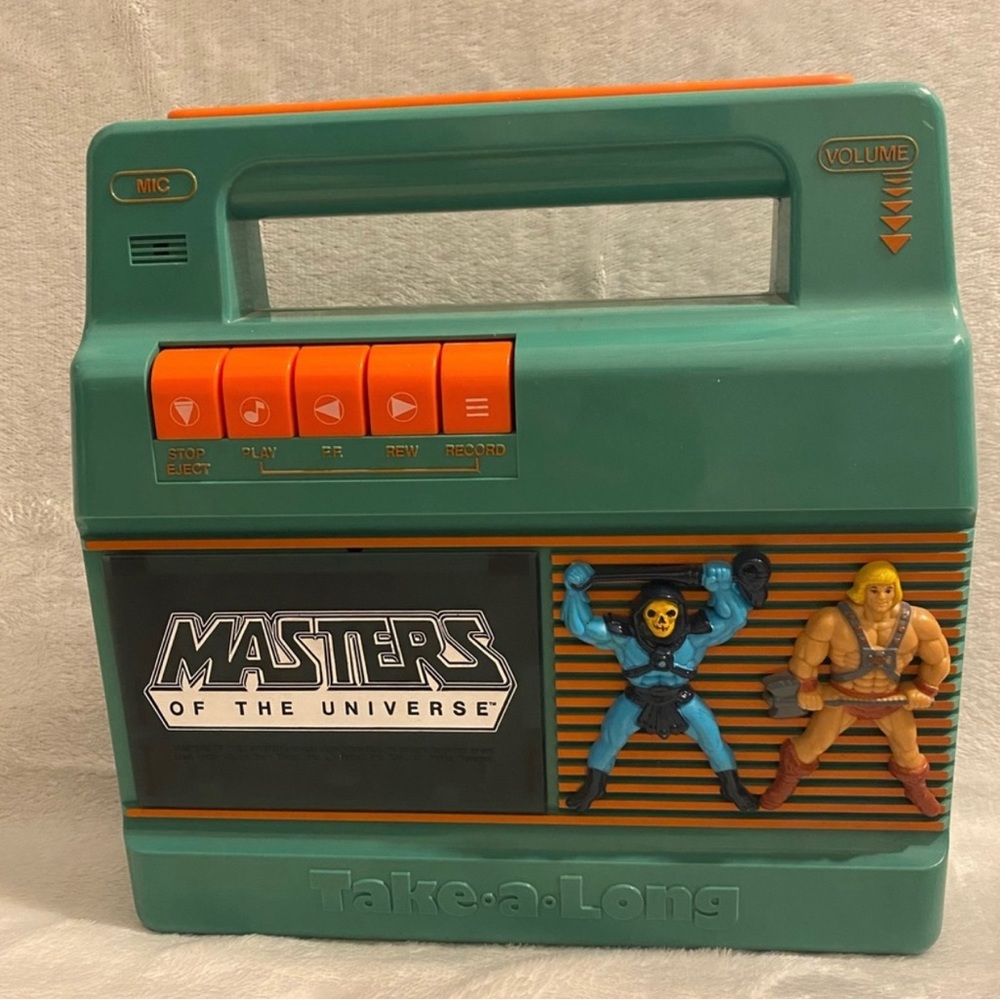Vintage Masters Of The Universe He-Man Tape Player Rare